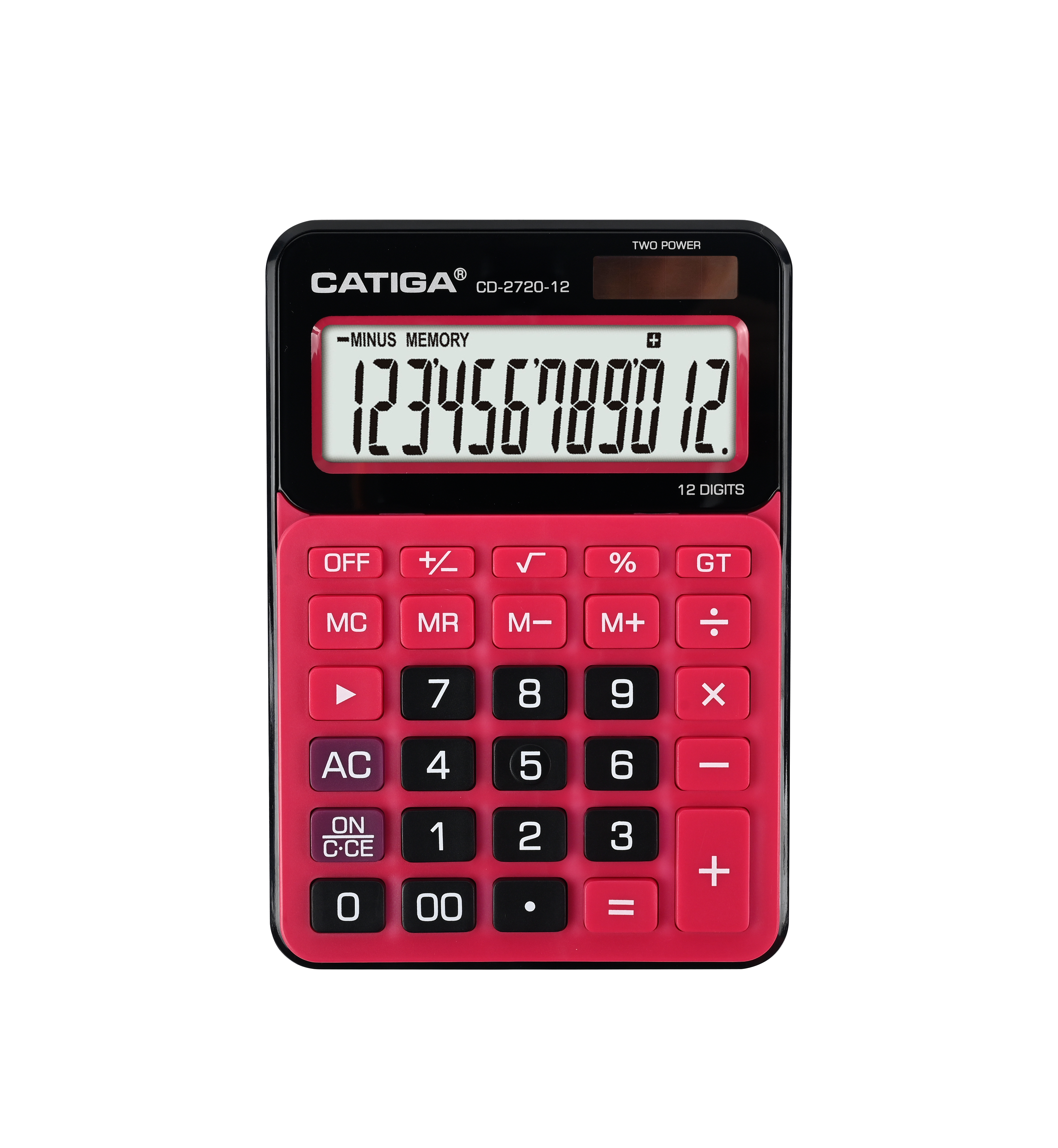 Catiga CD-2720 kancelářská kalkulačka zelená 12 míst
