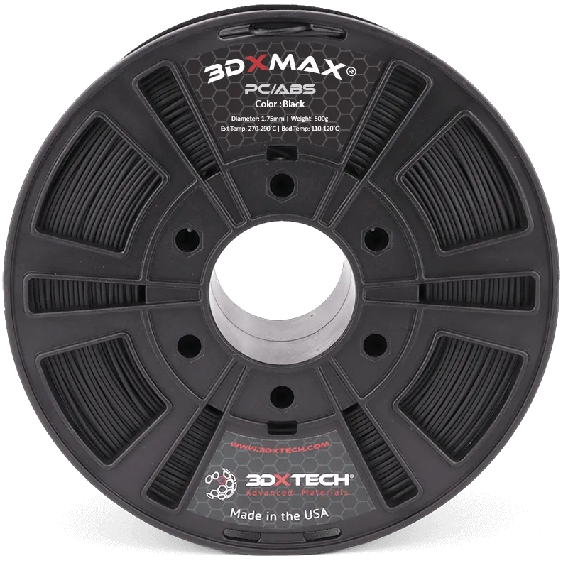 3DXTech 3DXMAX PC/ABS filament černý 1,75 mm 500 g