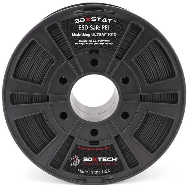 3DXTECH 3DXSTAT ESD-PEI 1010 filament Black 1,75 mm 500 g