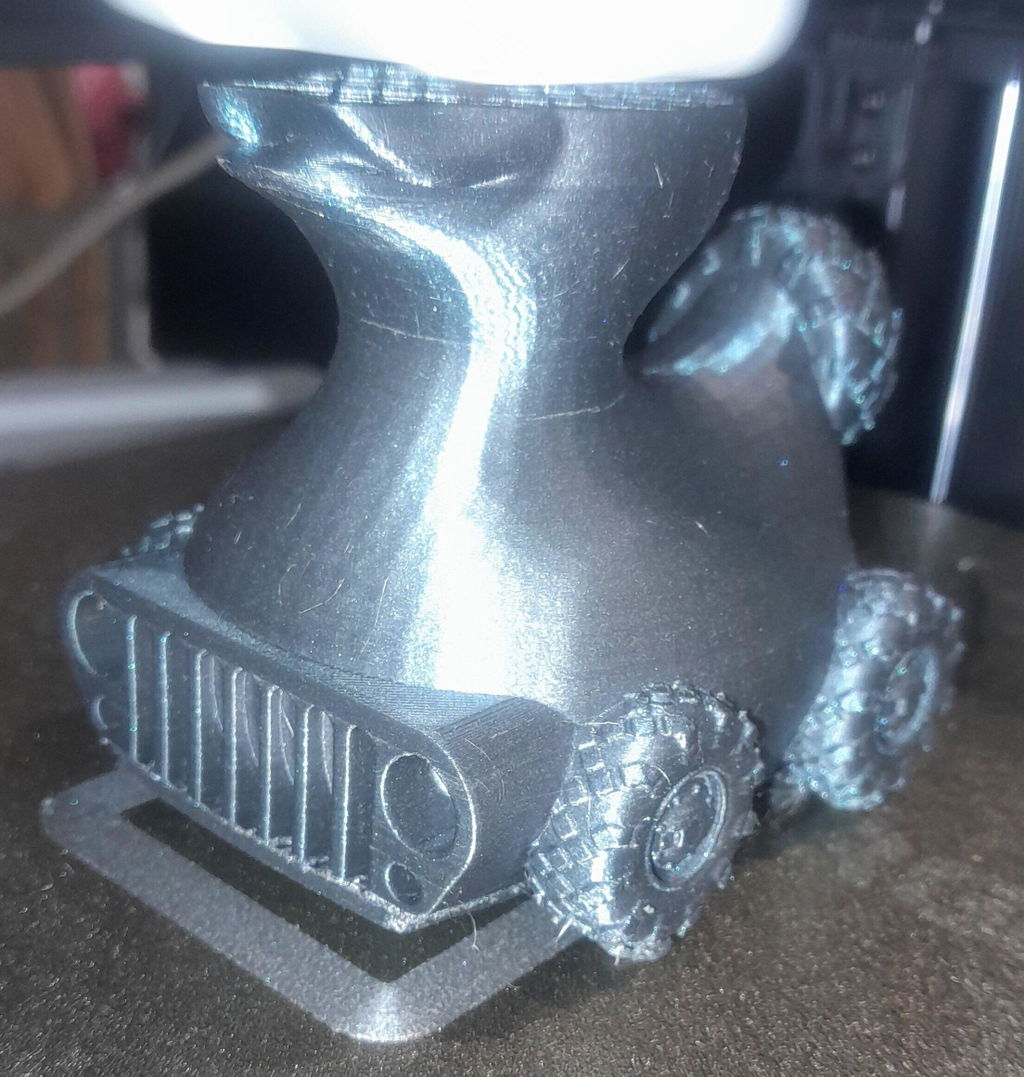 Flashforge ABS Basic filament černý odolný tisk