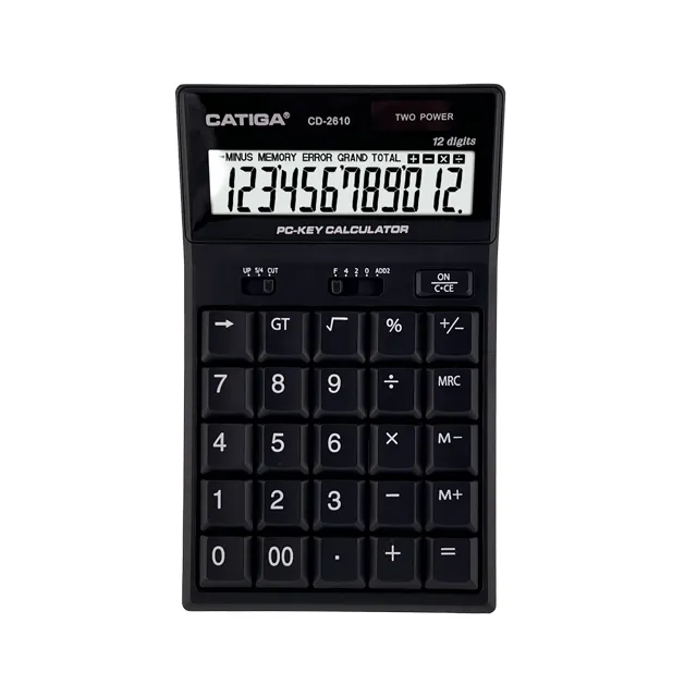 Catiga CD-2610 kalkulačka černá 12místná