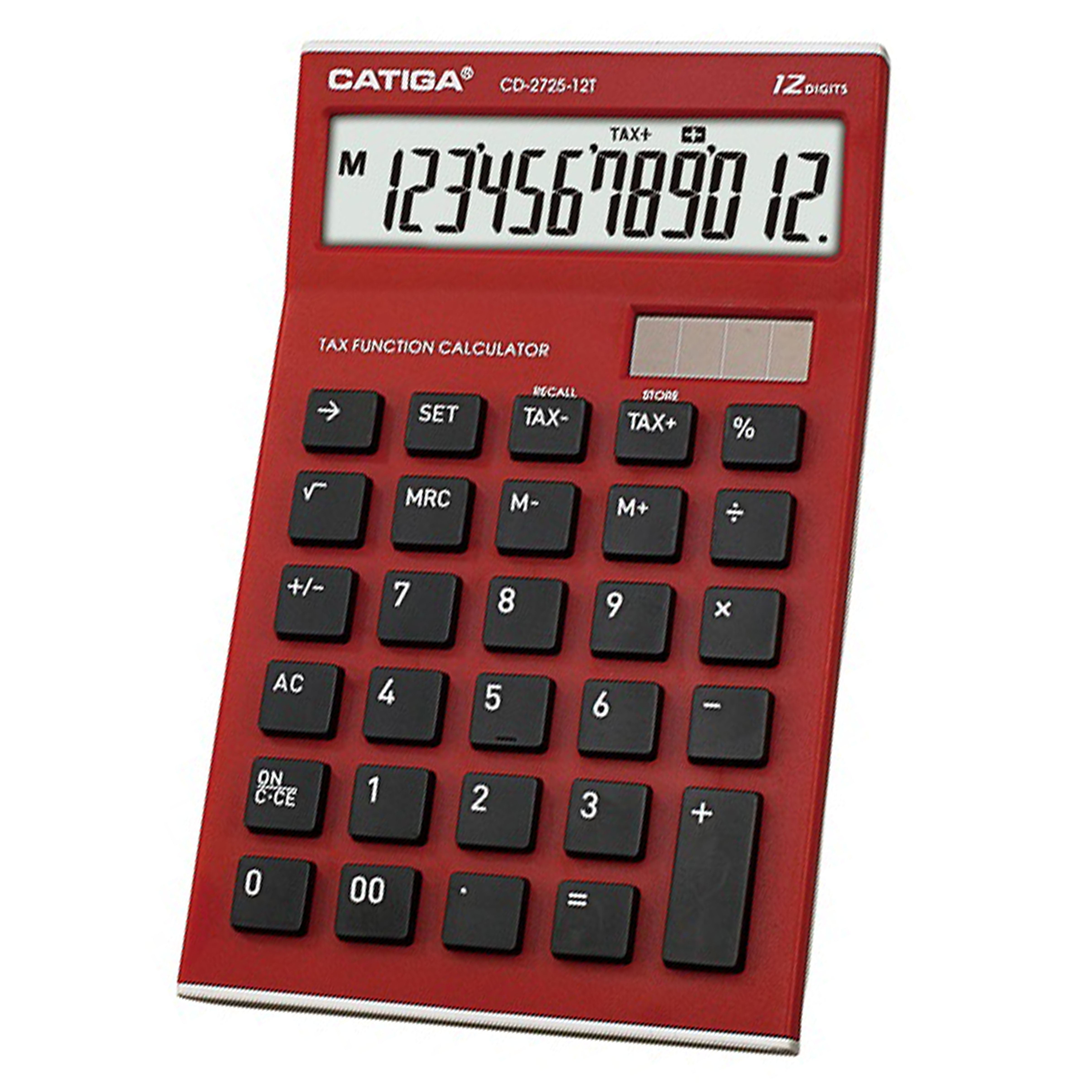 Catiga CD-2725-12T stolní kalkulačka 12místná černá