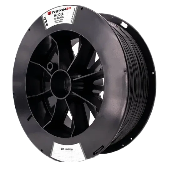 3DXTECH Triton3D FR-PC/ABS filament Black 92in³ retardovaný