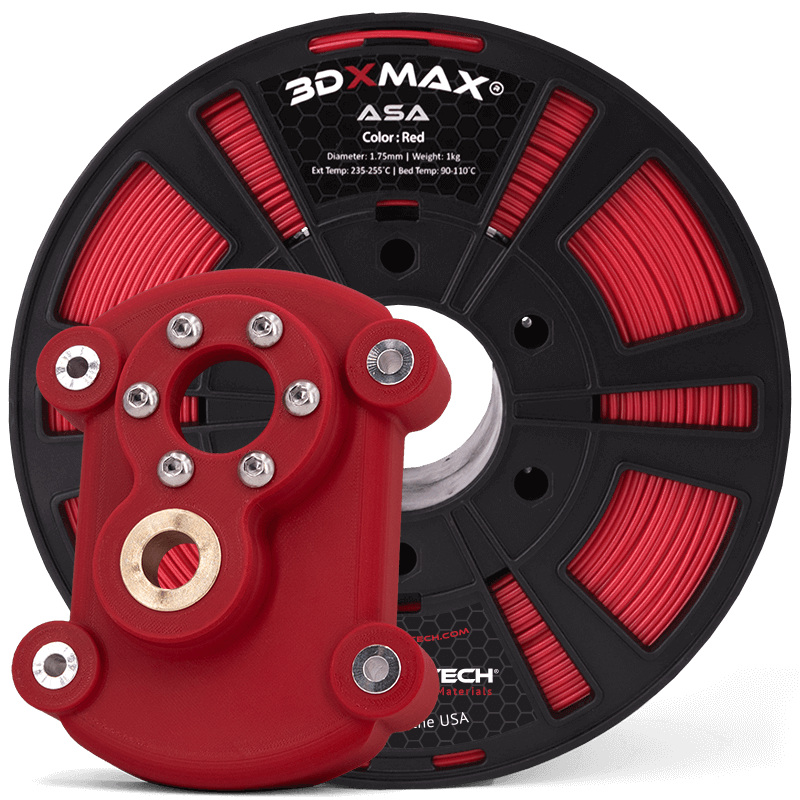 3DXTECH 3DXMAX ASA filament Black 1,75 mm 1 kg UV odolný