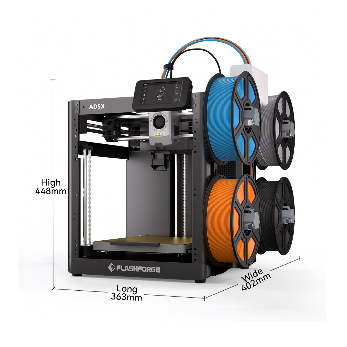 Flashforge AD5X 3D tiskárna repasovaná rychlá