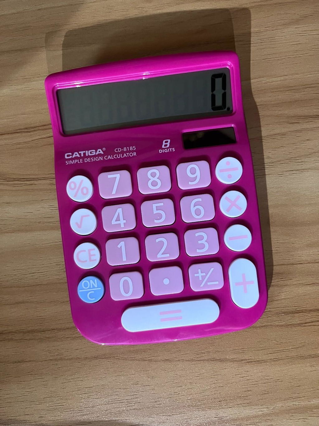 Catiga CD-8185 kalkulačka stolní černá 8místná