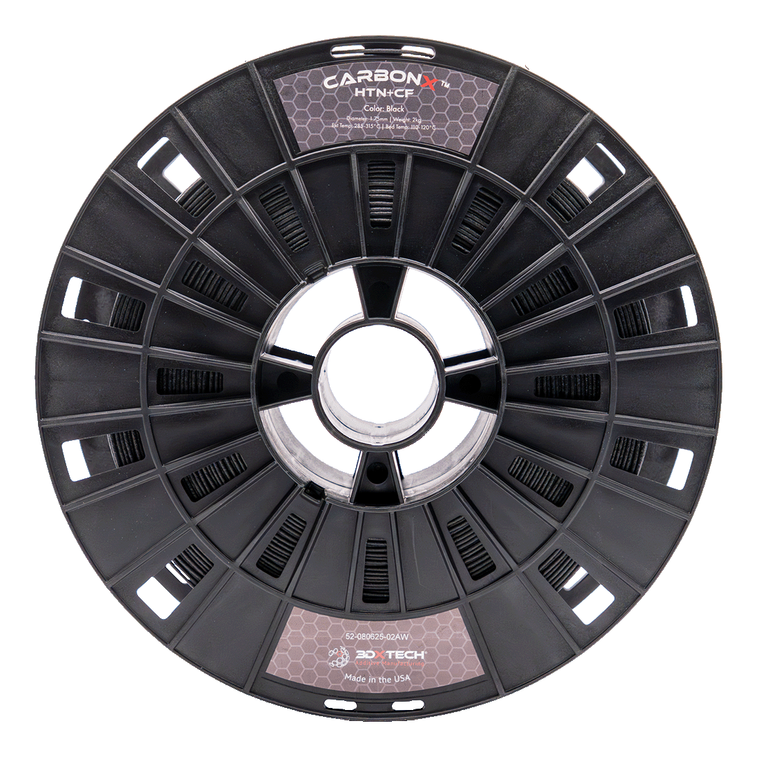 3DXTECH CARBONX HTN+CF filament černý 1,75 mm 750 g