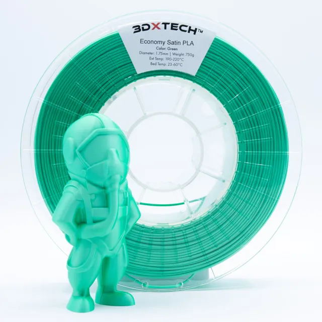 3DXTECH Satin PLA filament modrý 1,75 mm 750 g matný