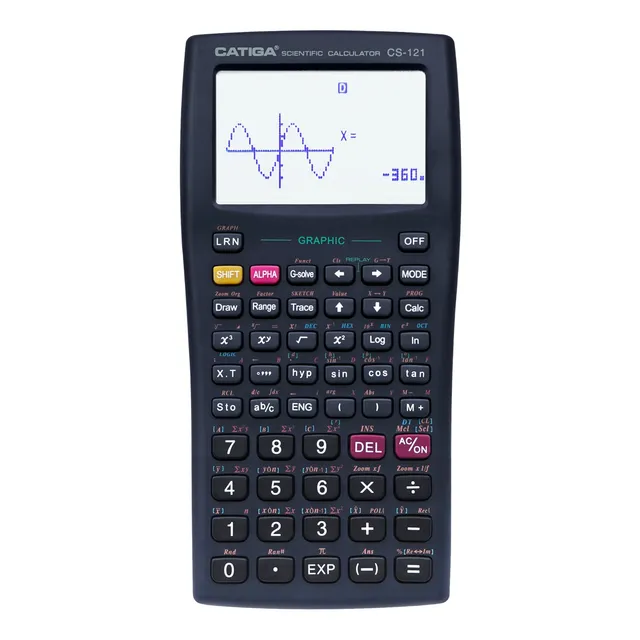 Catiga CS-121 vědecká kalkulačka grafická černá