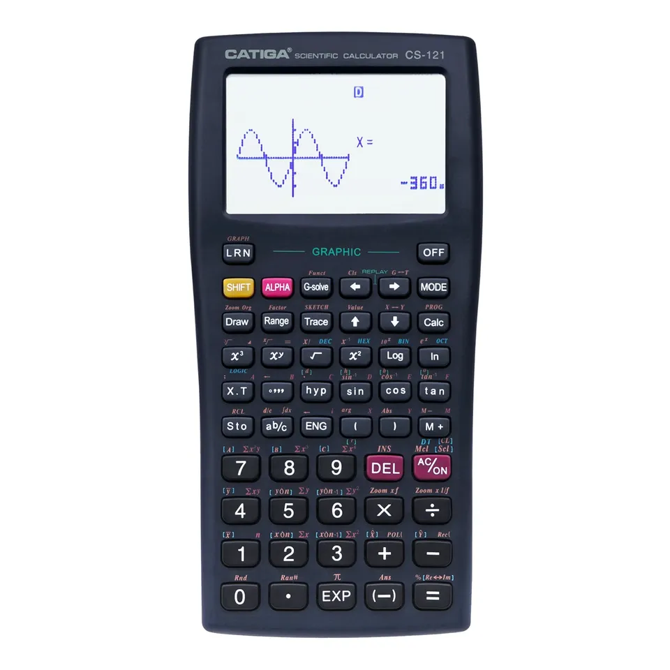 Catiga CS-121 vědecká kalkulačka grafická černá