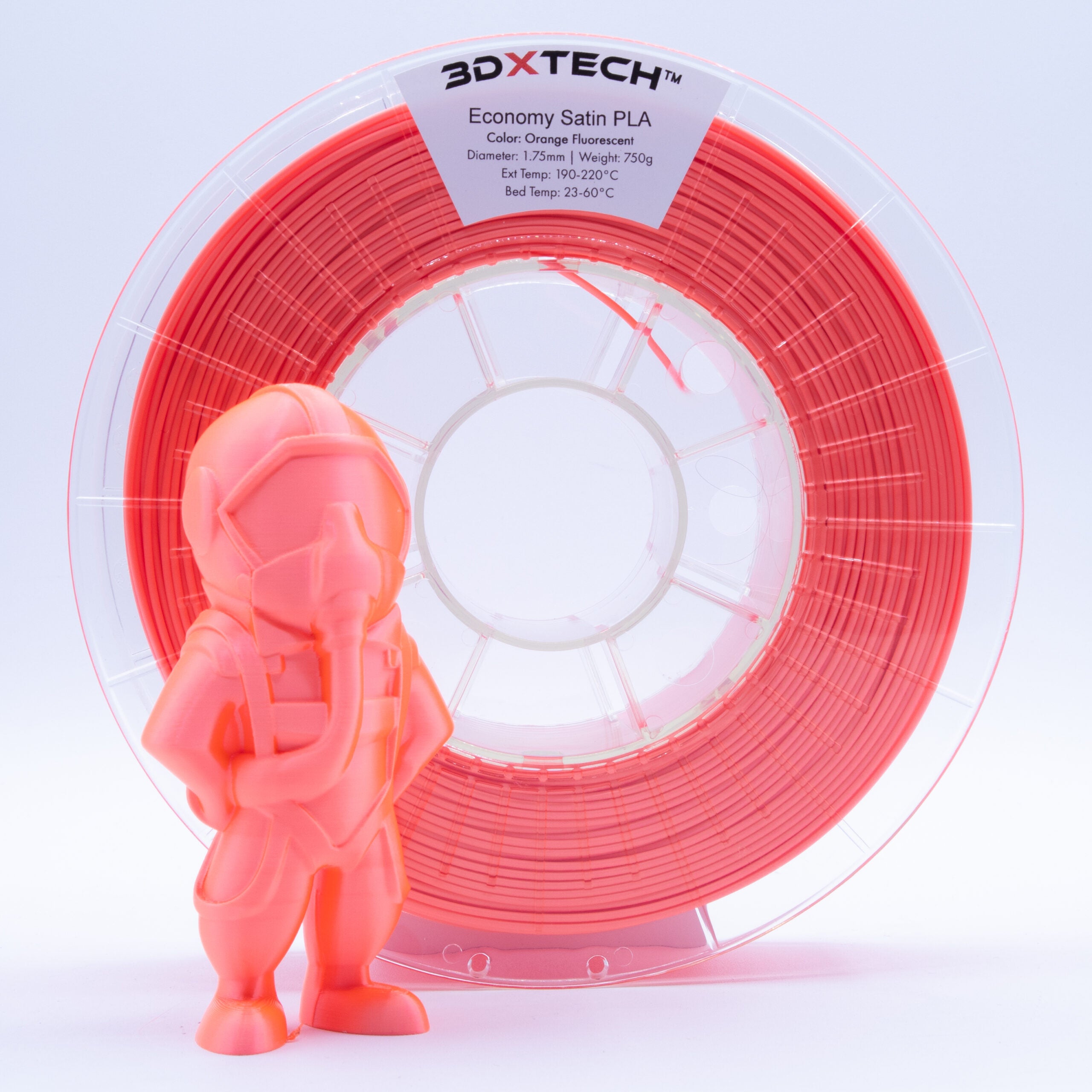 3DXTECH Satin PLA filament modrý 1,75 mm 750 g matný