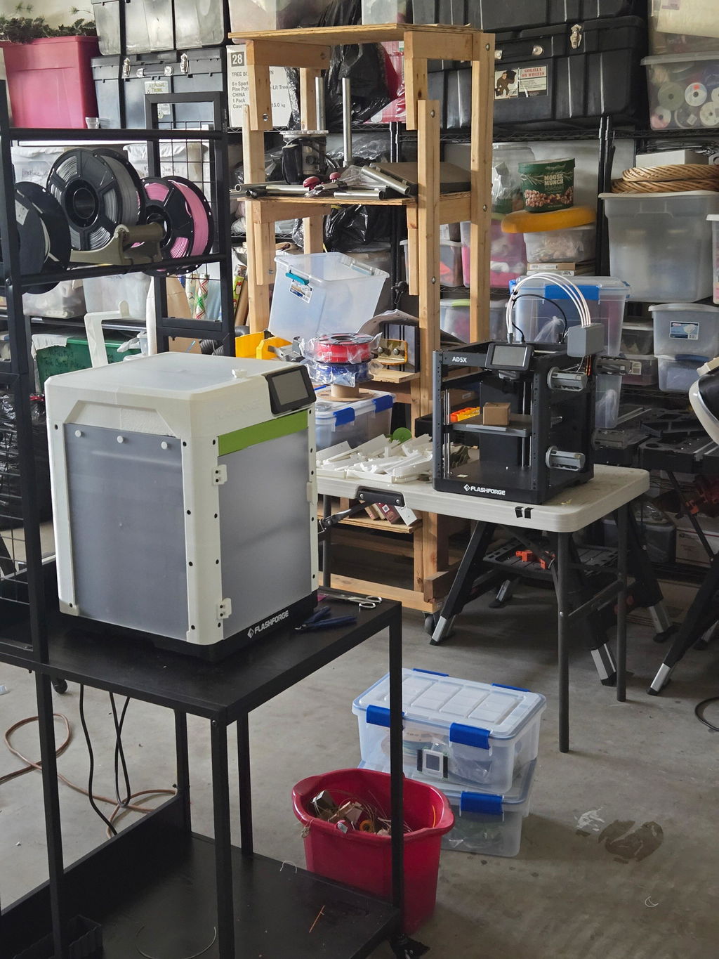 Flashforge PLA Basic filament černý pro snadný tisk