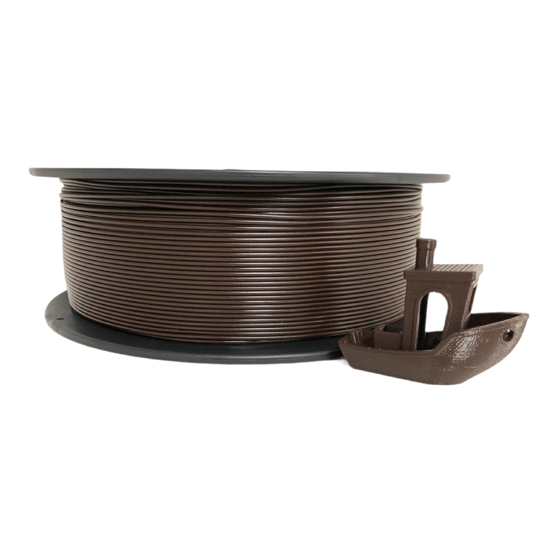 REGSHARE PET-G dark brown filament 1 kg tmavě hnědý
