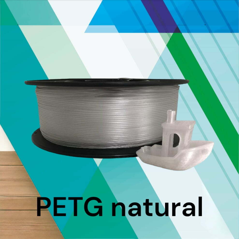 REGSHARE PET-G natural filament 1 kg přírodní