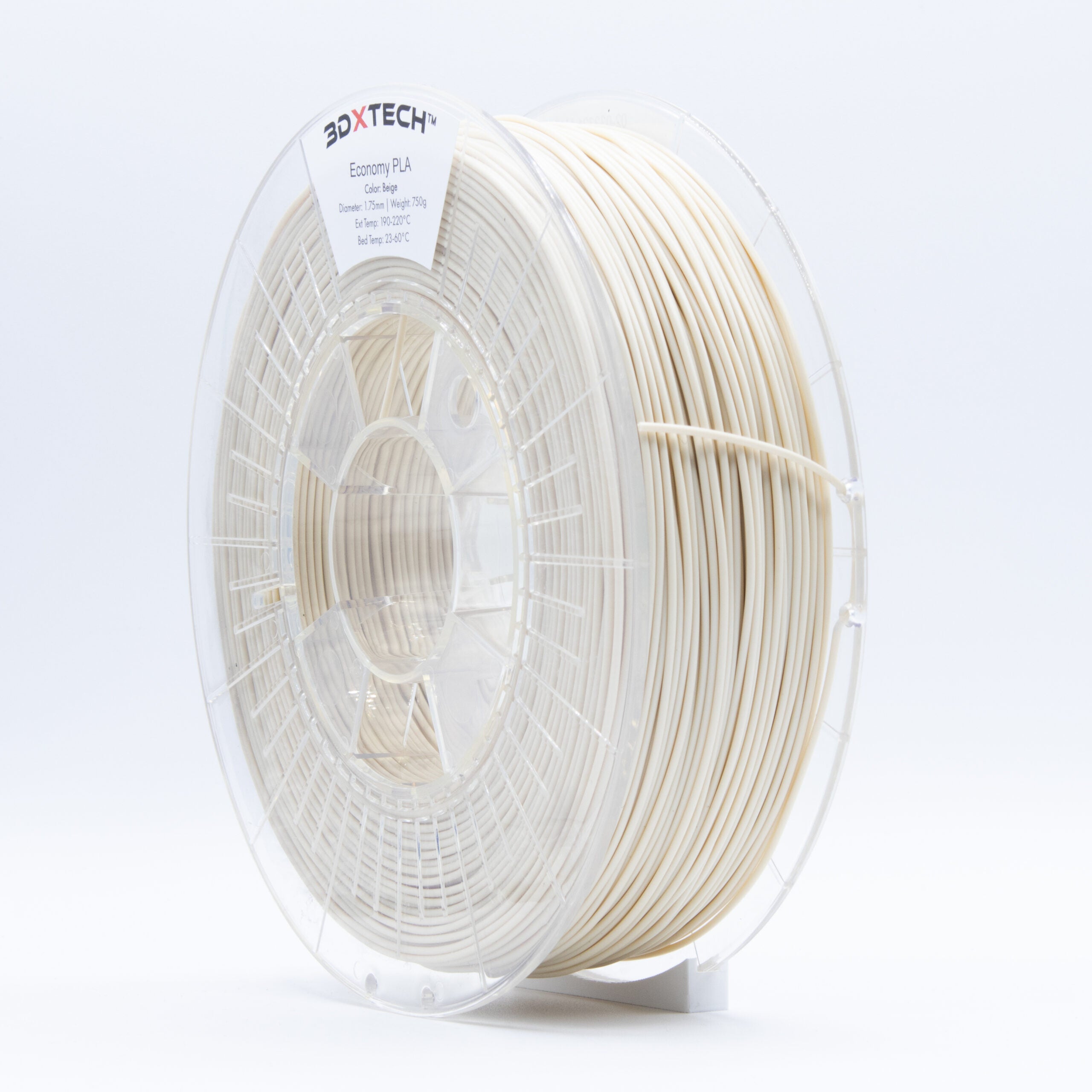 3DXTECH Economy PLA filament černý 750 g snadný tisk