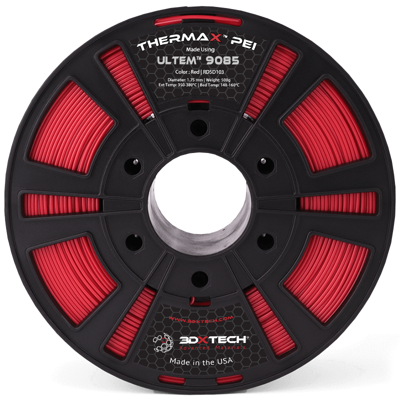 3DXTECH THERMAX PEI 9085 filament černý 1,75 mm 500 g