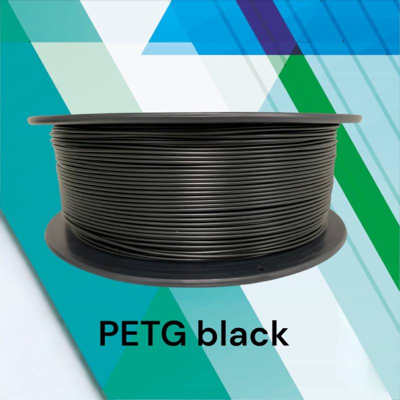REGSHARE PET-G black filament 2 kg černý II. jakost