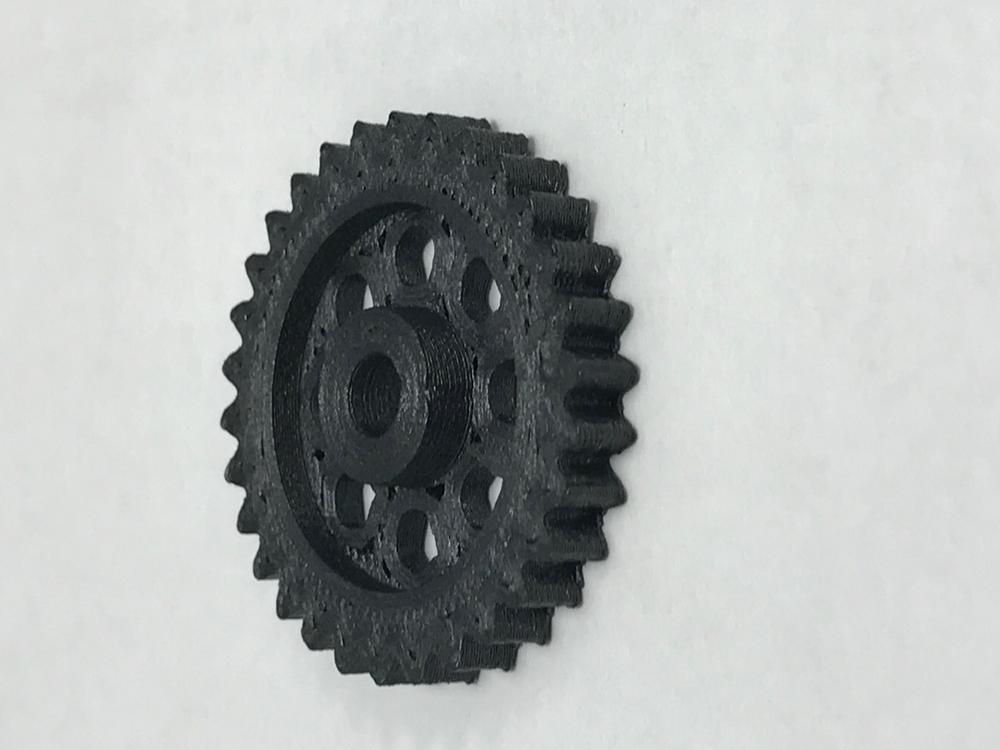 3DXTECH CarbonX PEEK+CF10 filament Black 1,75 mm 500 g ultra