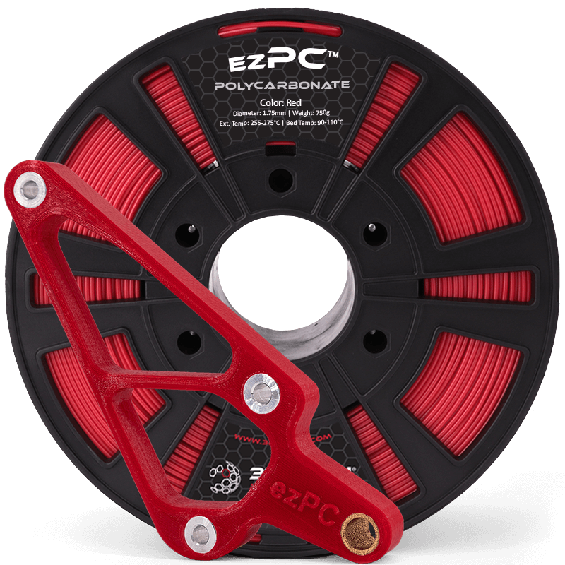 3DXTECH ezPC filament black 1,75 mm 750 g polykarbonát