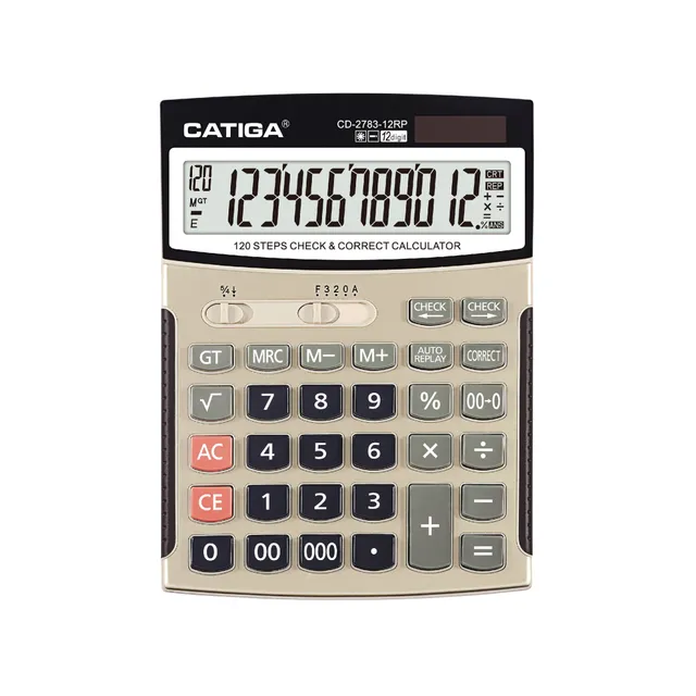 Catiga CD-2783 kalkulačka s krytem 12míst