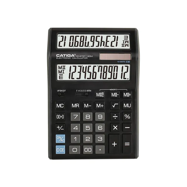 Catiga CD-2737-12DM kalkulačka 12místná duální