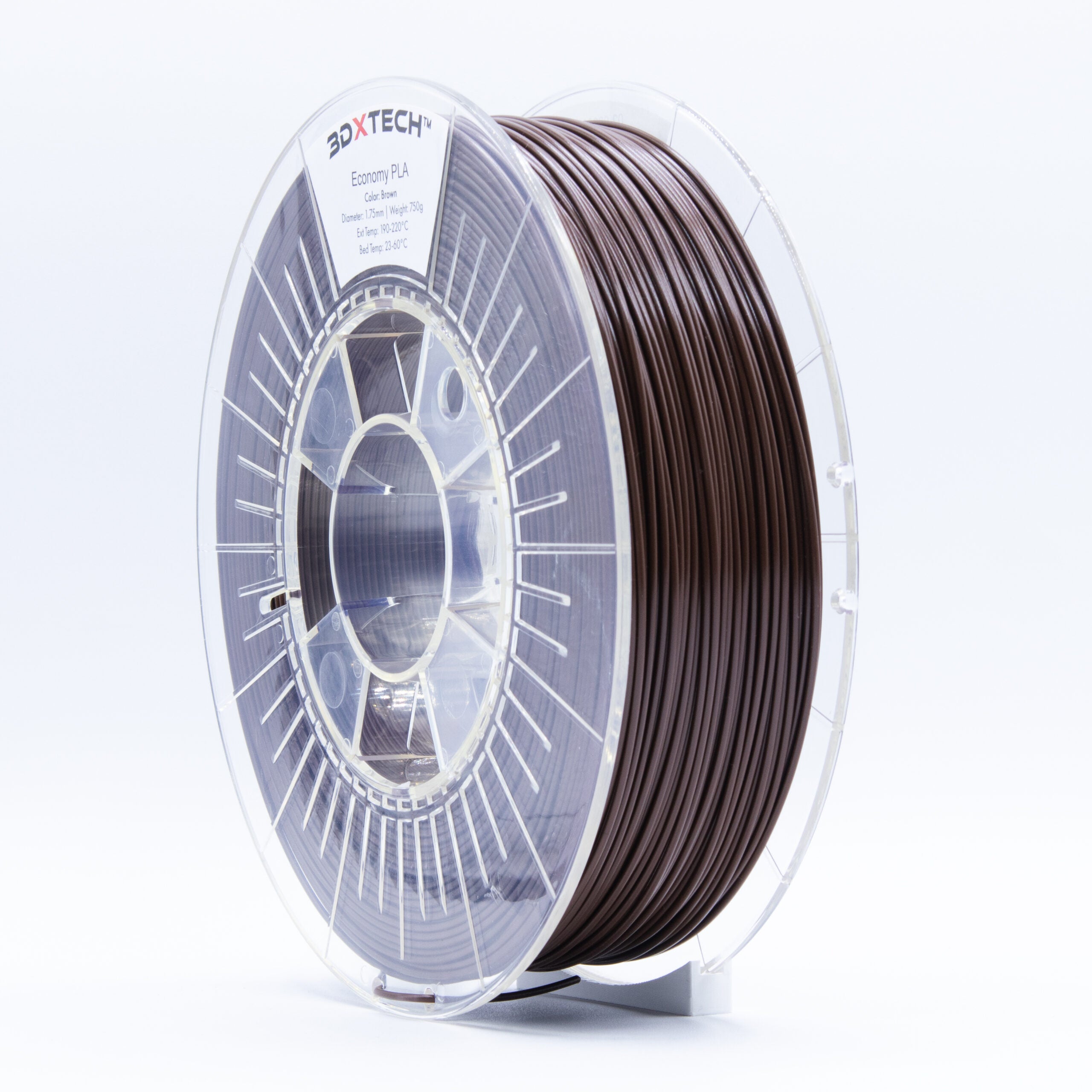3DXTECH Economy PLA filament černý 750 g snadný tisk