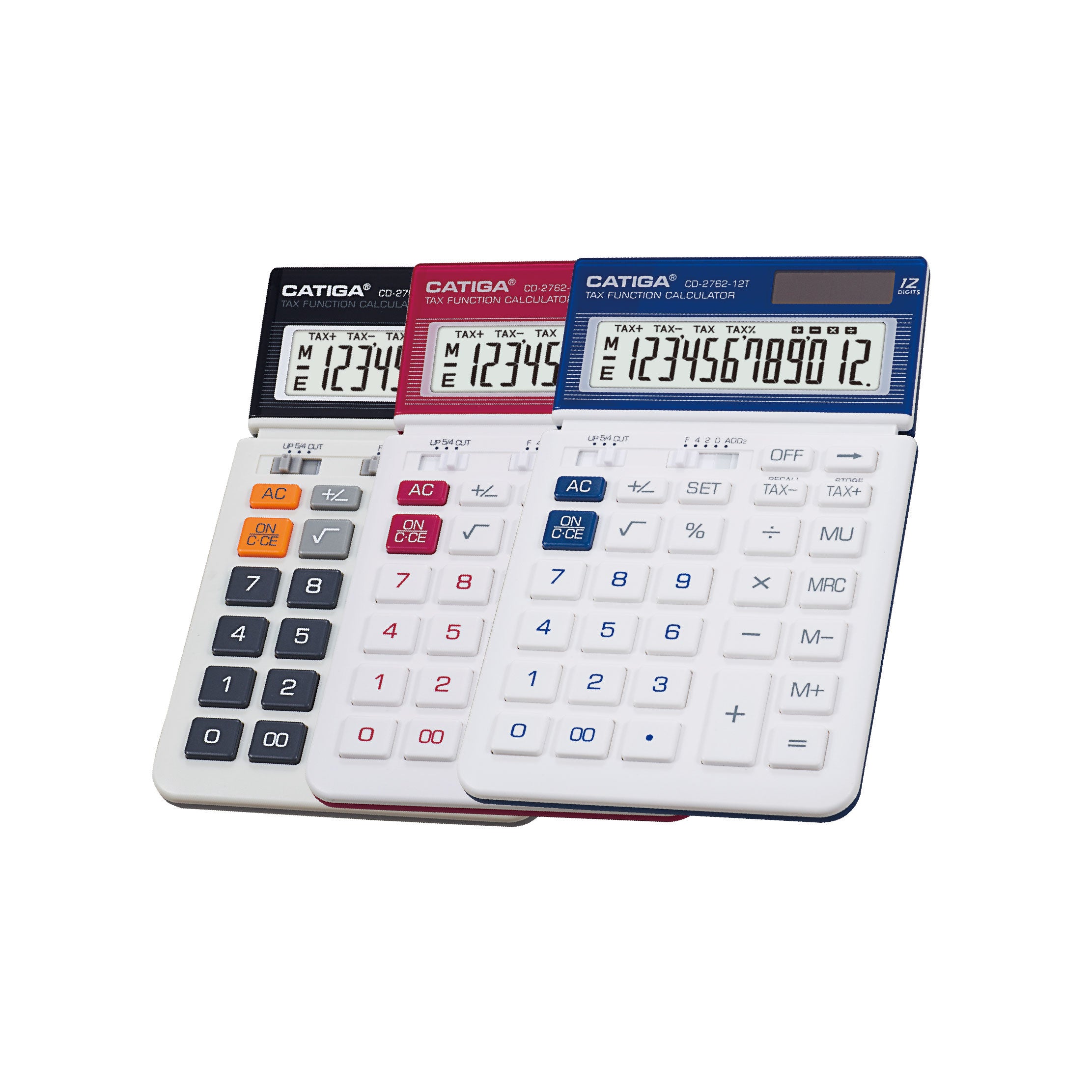 Catiga CD-2762-12T kalkulačka s daní 12 míst