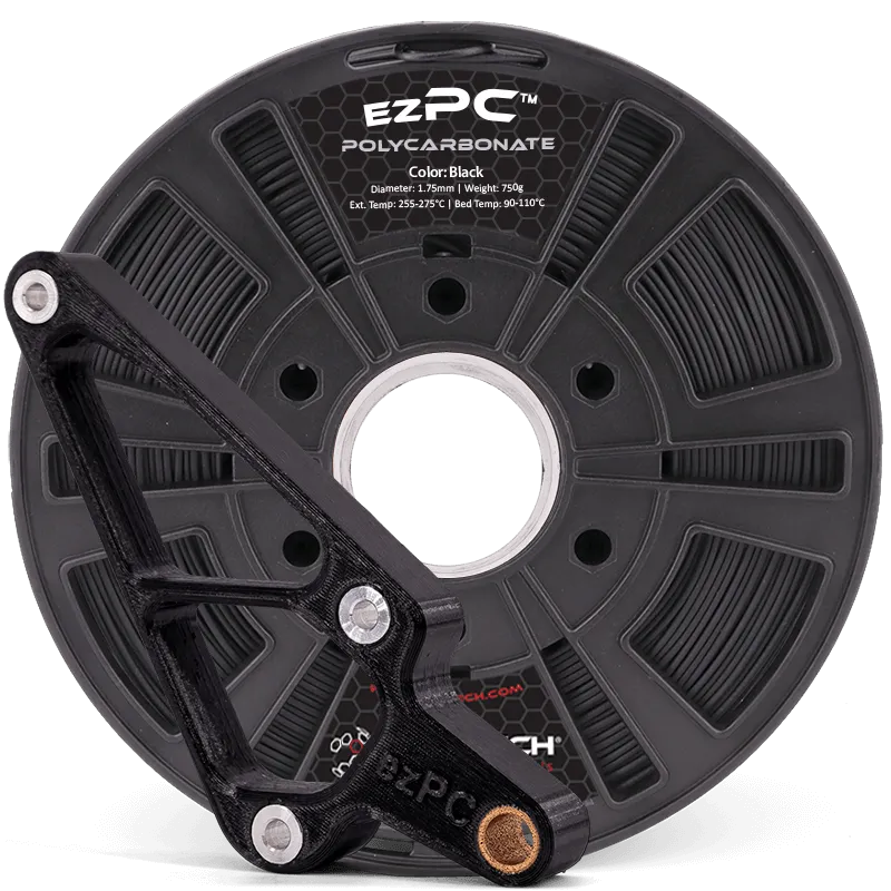3DXTECH ezPC filament black 1,75 mm 750 g polykarbonát