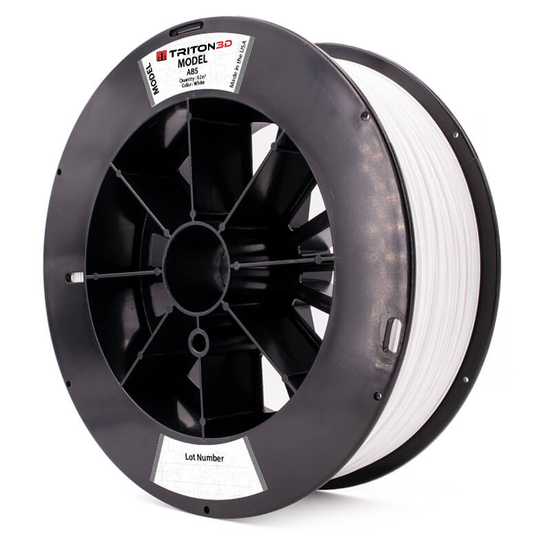 3DXTECH Triton3D ABS filament černý 1,75 mm 92in³