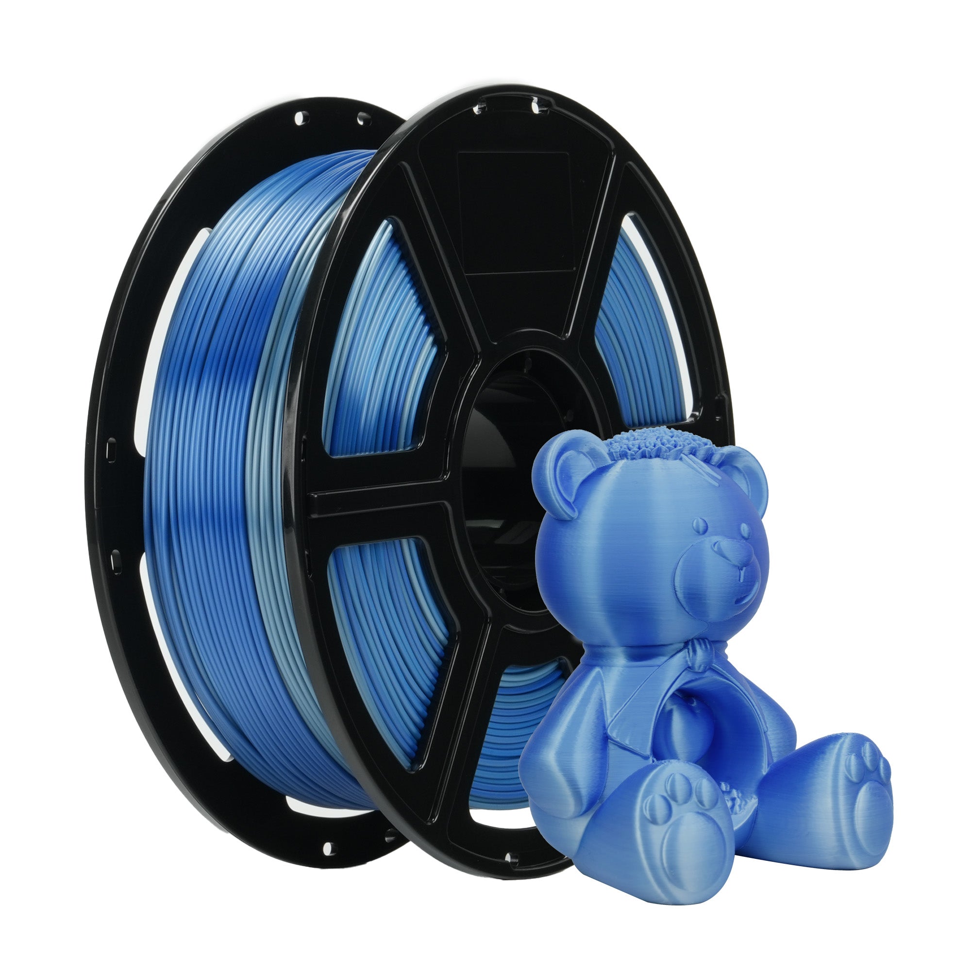Flashforge PLA Silk+ Rainbow filament duhový lesk