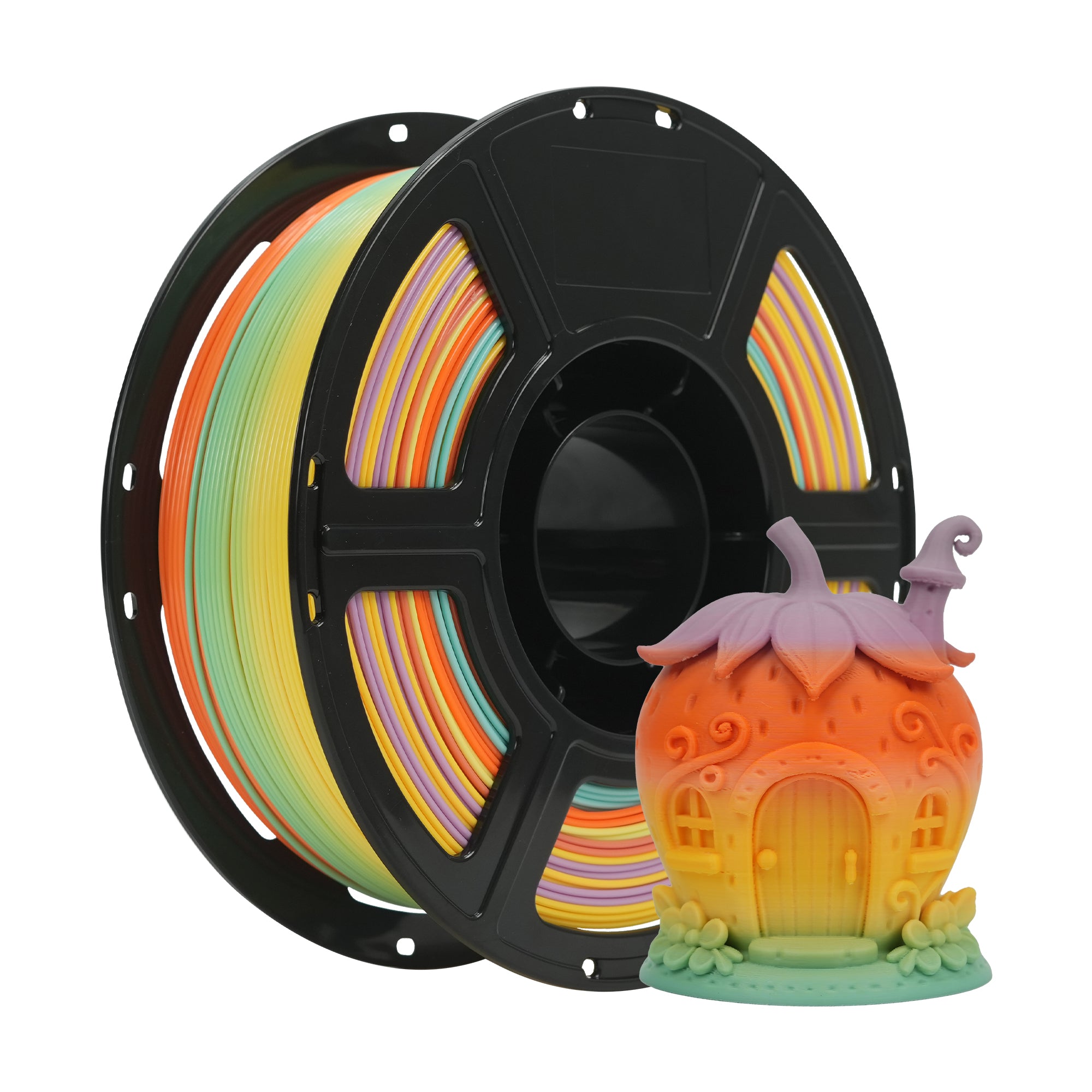 Flashforge HS PLA Rainbow filament Candy