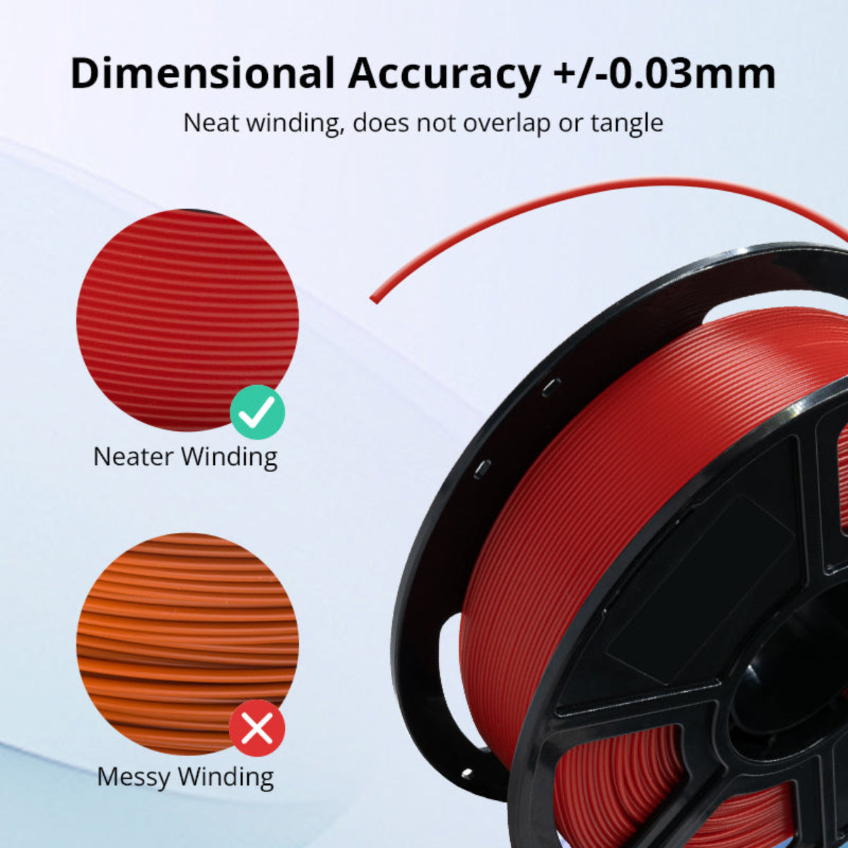 Flashforge PLA Pro filament černý se zvýšenou pevností