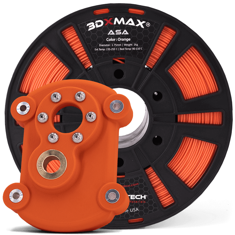 3DXTECH 3DXMAX ASA filament Black 1,75 mm 1 kg UV odolný