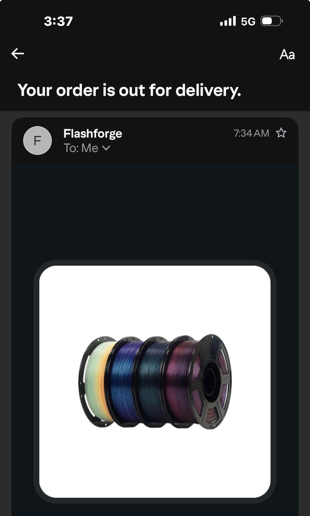 Flashforge HS PLA Starter Classic Pack filament sada