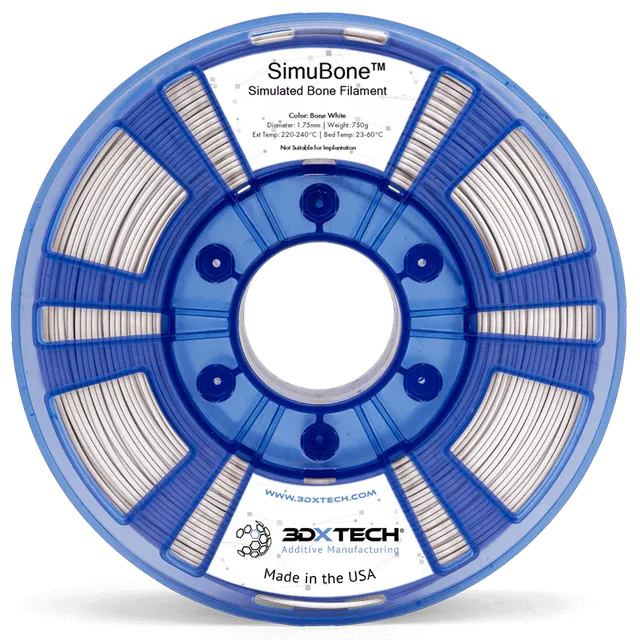 3DXTECH SIMUBONE filament antique white 1,75 mm 750 g kostní vzhled