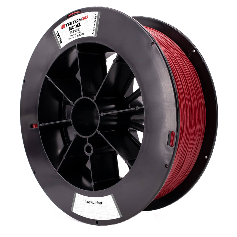 3DXTECH TRITON3D PEI 9085 filament černý Stratasys 92 in³