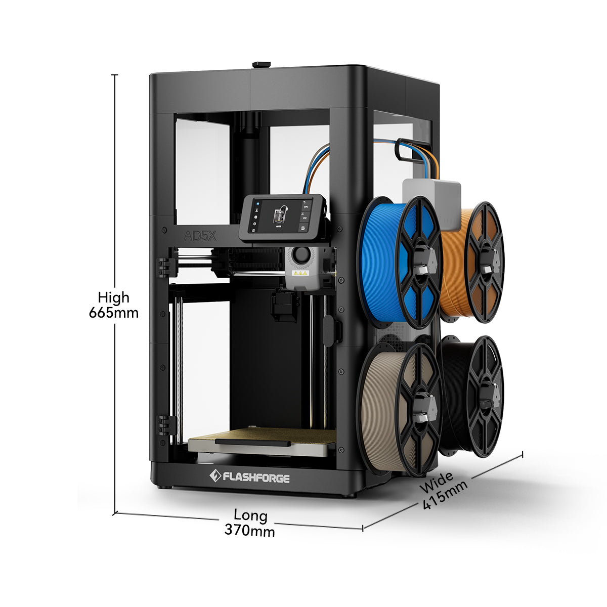 Flashforge AD5X 3D tiskárna repasovaná rychlá