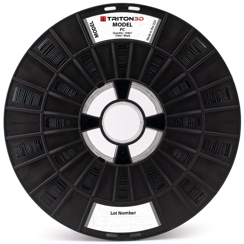 3DXTECH TRITON3D PC filament černý 92in³
