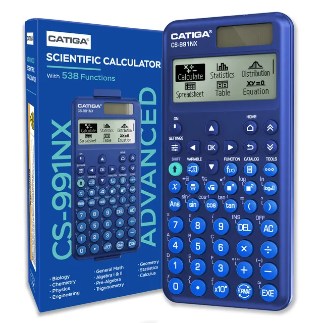 Catiga CS-991NX kalkulačka vědecká modrá solární